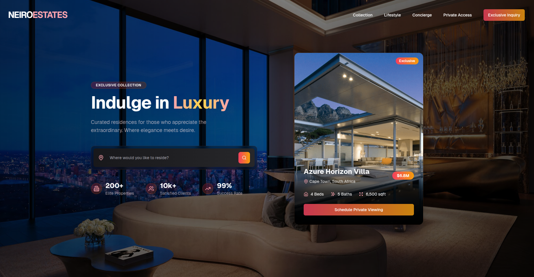 Neiro Estates - Luxury Properties